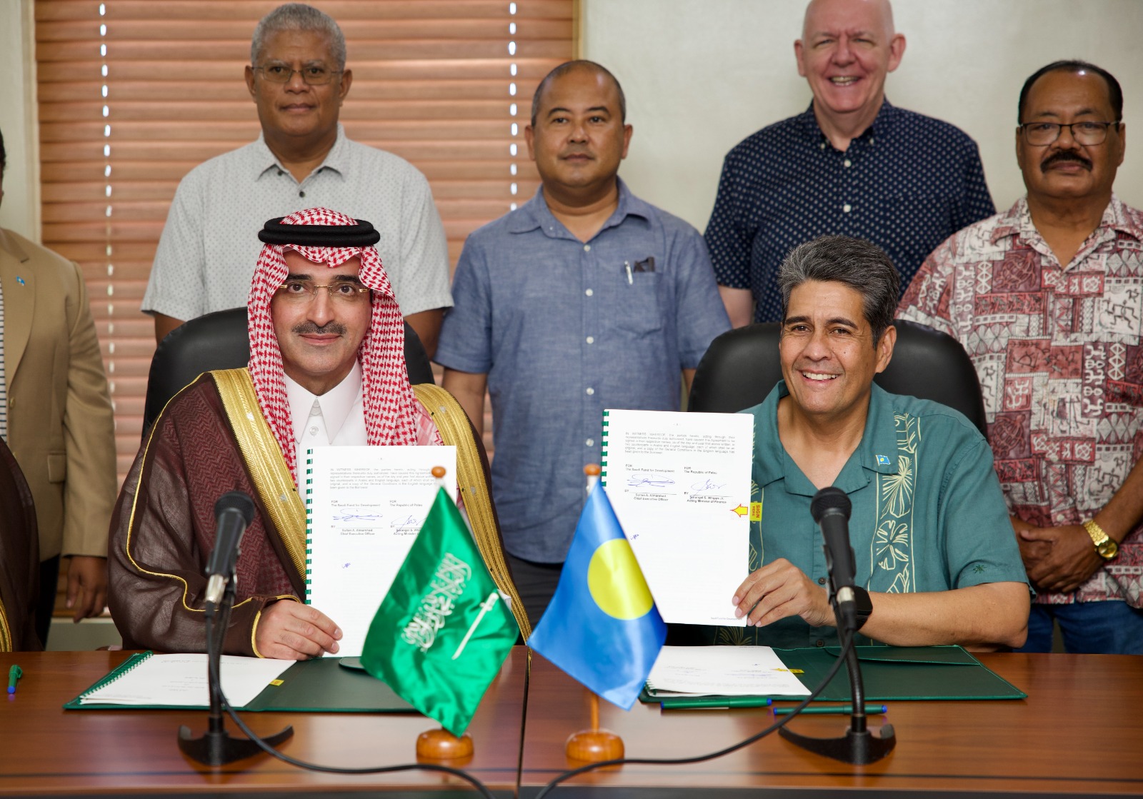 الصندوق السعودي للتنمية يدعم النمو الاقتصادي المحلي في جمهورية بالاو عبر توقيع اتفاقية قرض تنموي بقيمة 15 مليون دولار